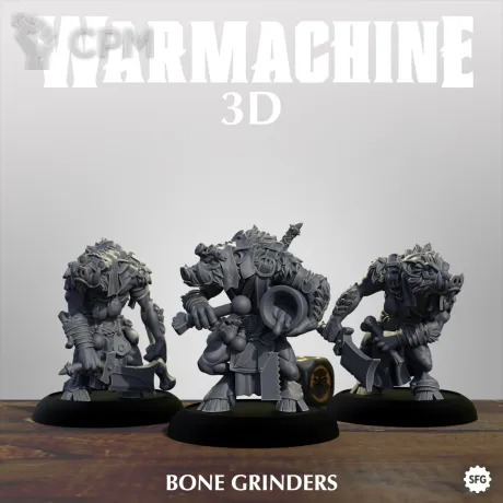 Описание картинки Thornfall Alliance Bonegrinders от Manufactorum76 по цене 450руб | Свободный Рынок Миниатюр - СРМ