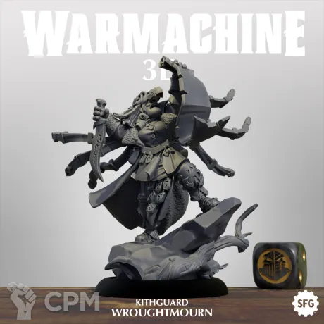 Описание картинки Kithguard Extreme Wroughtmourn от Manufactorum76 по цене 750руб | Свободный Рынок Миниатюр - СРМ