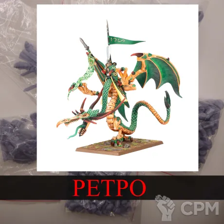 Описание картинки Wood Elf Noble on Forest Dragon от White Rhino по цене 1 299руб | Свободный Рынок Миниатюр - СРМ