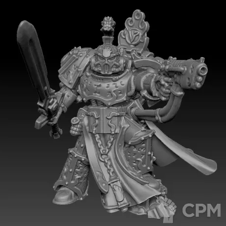 Описание картинки Word Bearers проетор от Laboratory of Chaos по цене 150руб | Свободный Рынок Миниатюр - СРМ