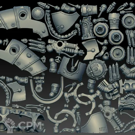 Описание картинки Vultarax Stratos Automata (Scan) от AxeL's Forge по цене 1 800руб | Свободный Рынок Миниатюр - СРМ
