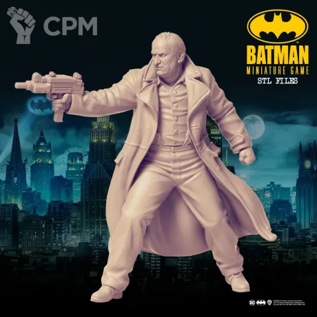 Описание картинки The Penguin (Crime Lord Rising) - Batman Miniature Game от Критикал Принт по цене 280руб | Свободный Рынок Миниатюр - СРМ