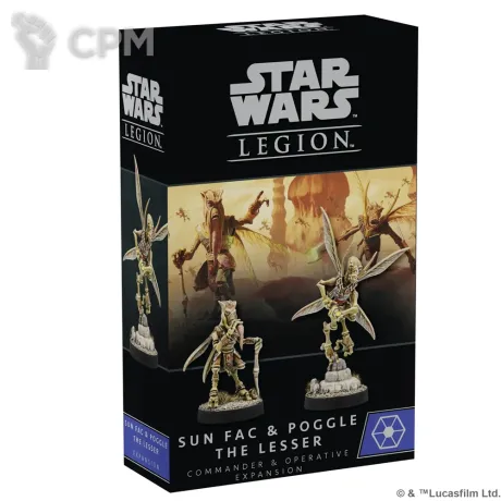Описание картинки Star Wars Legion Sun Fac &amp; Poggle The Lesser Commander Expansion от StarkLogistics по цене 3 150руб | Свободный Рынок Миниатюр - СРМ