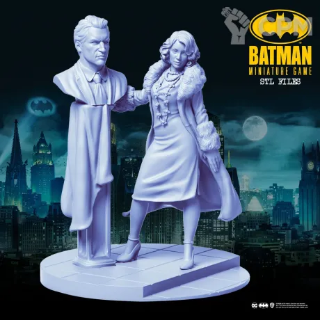 Описание картинки Gilda Dent - Batman Miniature Game от Критикал Принт по цене 290руб | Свободный Рынок Миниатюр - СРМ