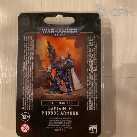 Описание картинки Primaris Captain in Phobos Armour от zurdo по цене 4 350руб | Свободный Рынок Миниатюр - СРМ