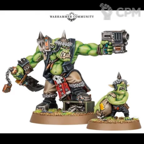 Описание картинки Gorzag Gitstompa And Nikkit от NEW-MINIATURES по цене 888руб | Свободный Рынок Миниатюр - СРМ
