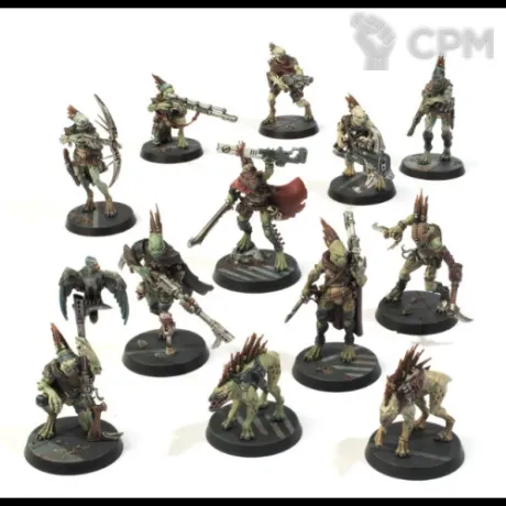 Описание картинки Kroot Farstalker Kindband от NEW-MINIATURES по цене 2 299руб | Свободный Рынок Миниатюр - СРМ