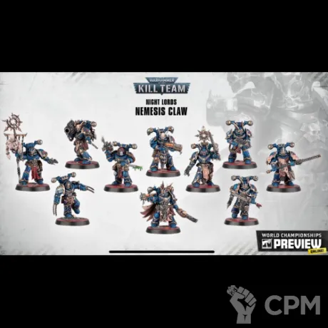Описание картинки Nemesis Claw Kill Team от NEW-MINIATURES по цене 3 553руб | Свободный Рынок Миниатюр - СРМ
