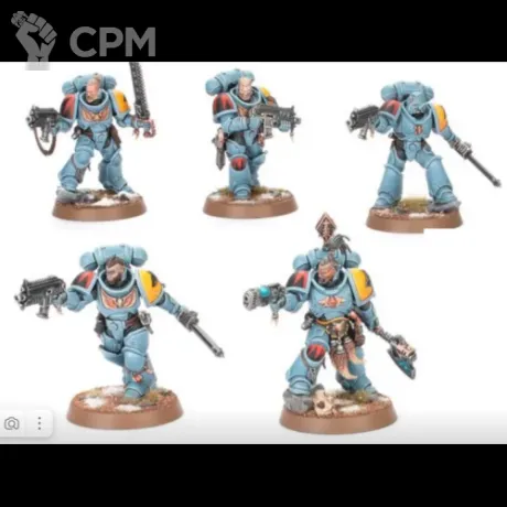 Описание картинки Grey Hunters x 5 от NEW-MINIATURES по цене 1 881руб | Свободный Рынок Миниатюр - СРМ