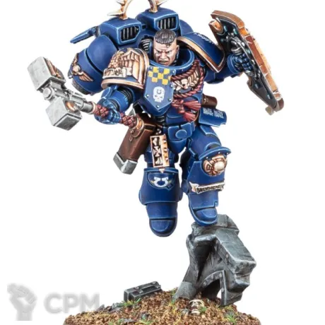 Описание картинки Captain with Jump Pack and Relic Shield от NEW-MINIATURES по цене 1 000руб | Свободный Рынок Миниатюр - СРМ