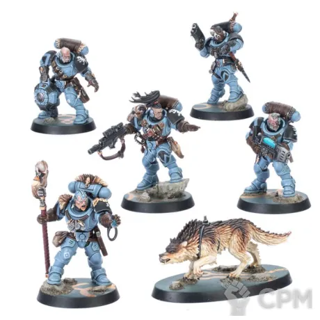 Описание картинки Wolf Scouts от Darkminiatures по цене 1 881руб | Свободный Рынок Миниатюр - СРМ