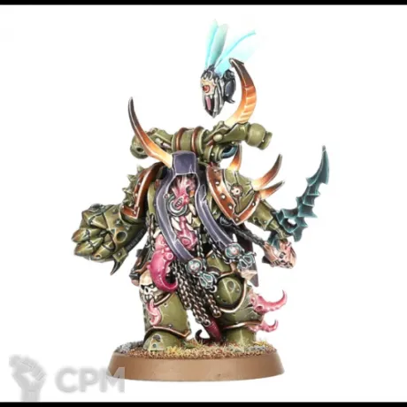 Описание картинки Plague marine champion от NEW-MINIATURES по цене 888руб | Свободный Рынок Миниатюр - СРМ