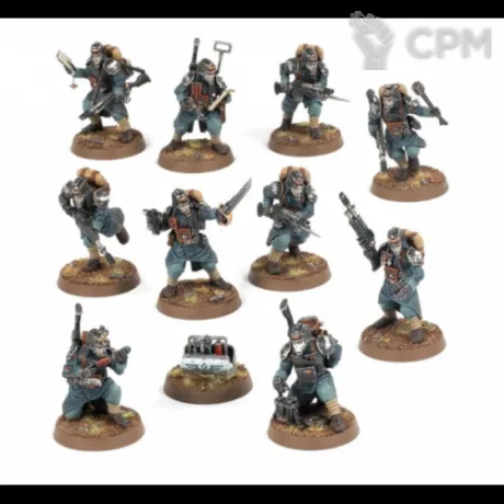 Описание картинки Veteran Guardsmen от NEW-MINIATURES по цене 2 194руб | Свободный Рынок Миниатюр - СРМ