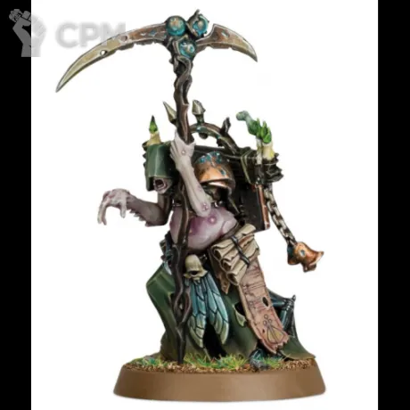 Описание картинки Rotbringer Sorcerer от NEW-MINIATURES по цене 679руб | Свободный Рынок Миниатюр - СРМ