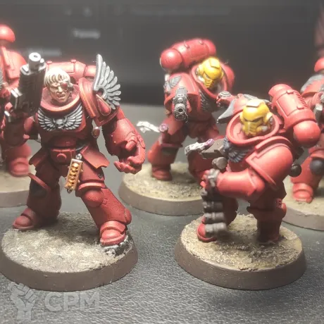Описание картинки Assault Intercessor Squad (5 штук) от ktotoad по цене 2 100руб | Свободный Рынок Миниатюр - СРМ