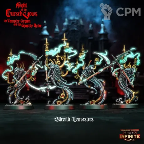 Описание картинки Grimghast Reapers - 5 Штук от MrMetalHorror по цене 500руб | Свободный Рынок Миниатюр - СРМ