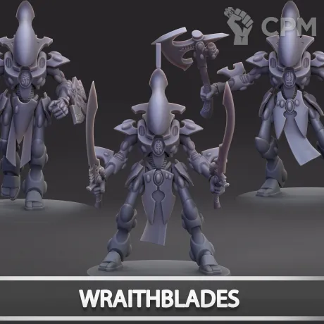 Описание картинки Wraithblades от Naggaroth Night по цене 1 500руб | Свободный Рынок Миниатюр - СРМ