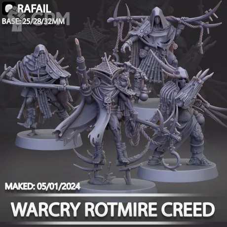 Описание картинки Rotmire Creed от Naggaroth Night по цене 2 500руб | Свободный Рынок Миниатюр - СРМ