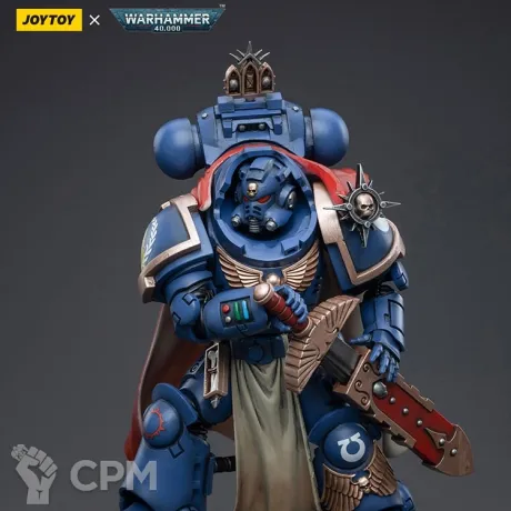Описание картинки JoyToy Ultramarines Captain With Heavy Bolt rifle от Строго по-Имперски по цене 5 500руб | Свободный Рынок Миниатюр - СРМ