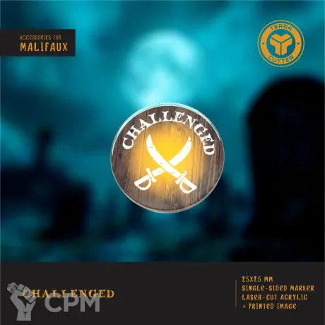 Описание картинки Malifaux Challenged от TerraCutter по цене 35руб | Свободный Рынок Миниатюр - СРМ