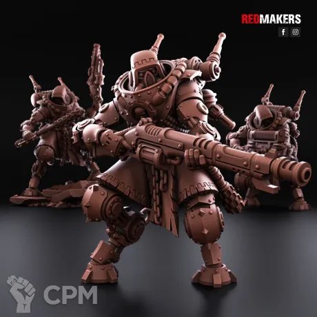 Описание картинки Tech Rangers от Wardog Workshop по цене 2 000руб | Свободный Рынок Миниатюр - СРМ