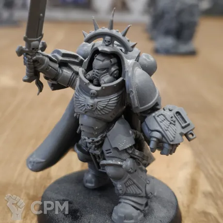 Описание картинки primaris captain in gravis armour от Гарус по цене 3 000руб | Свободный Рынок Миниатюр - СРМ