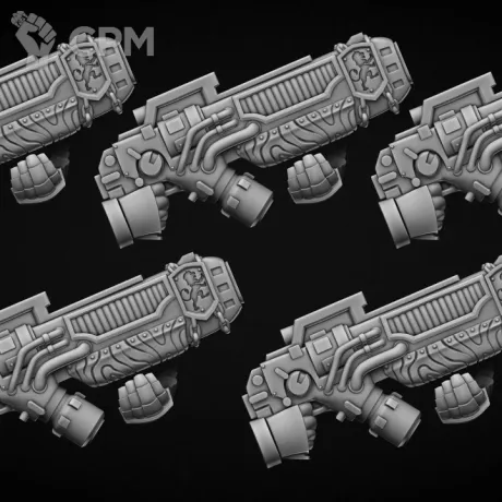 Описание картинки Plasma Gun type Dark от Bazilevs по цене 447руб | Свободный Рынок Миниатюр - СРМ