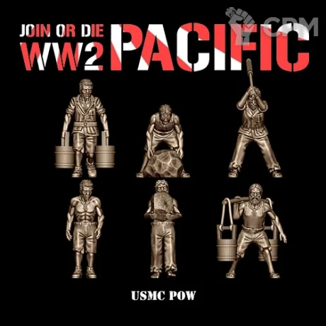 Описание картинки USMC POW от 3DPrintClub по цене 95руб | Свободный Рынок Миниатюр - СРМ