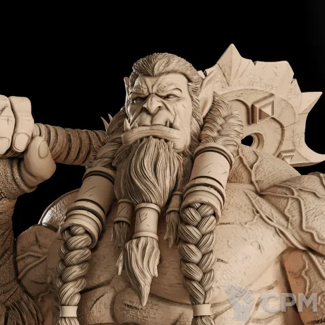 Описание картинки Thrall Фигурка (World of Warcraft) от GAS3TXD  по цене 4 200руб | Свободный Рынок Миниатюр - СРМ