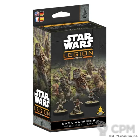 Описание картинки Star Wars: Legion - Ewok Warriors от StarkLogistics по цене 5 335руб | Свободный Рынок Миниатюр - СРМ