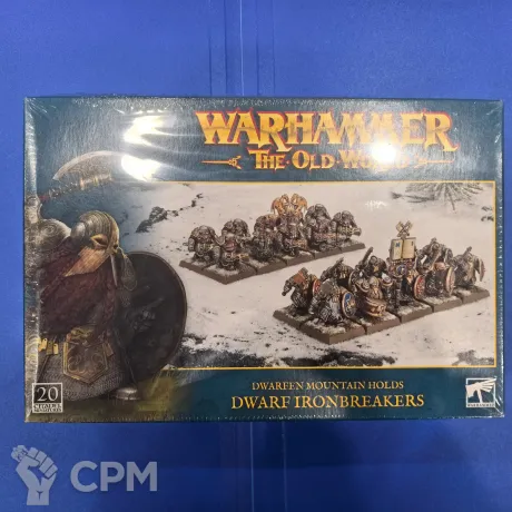 Описание картинки TOW: Dwarfen Mountain Holds Dwarf Ironbreakers от Akella по цене 8 750руб | Свободный Рынок Миниатюр - СРМ