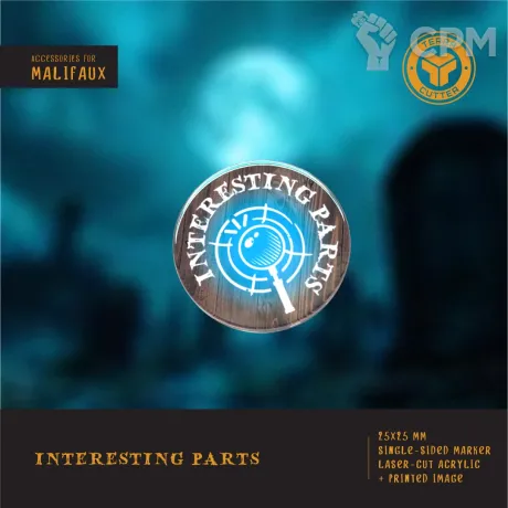 Описание картинки Malifaux Interesting Parts от TerraCutter по цене 35руб | Свободный Рынок Миниатюр - СРМ