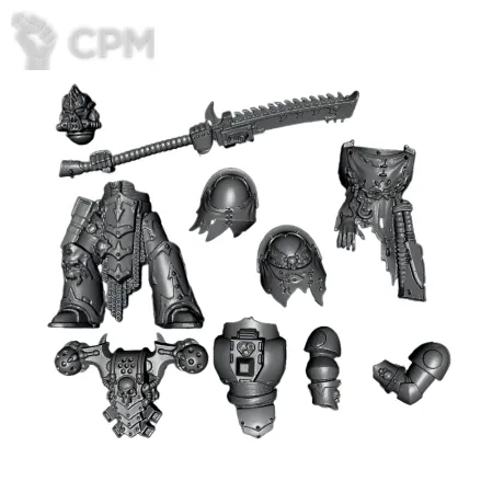 Описание картинки Nemesis Claw - NIGHT LORD SKINTHIEF от 3D Print Workshop по цене 396руб | Свободный Рынок Миниатюр - СРМ