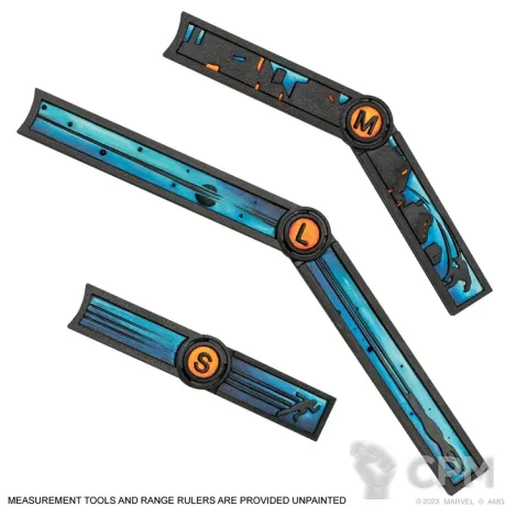 Описание картинки Marvel: Crisis Protocol - Movement &amp; Range Tool Pack от StarkLogistics по цене 1 995руб | Свободный Рынок Миниатюр - СРМ