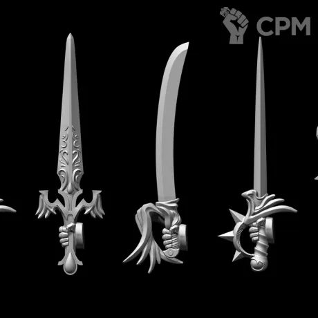 Описание картинки оружие тип Sanguis  (правая рука) от Bazilevs по цене 497руб | Свободный Рынок Миниатюр - СРМ