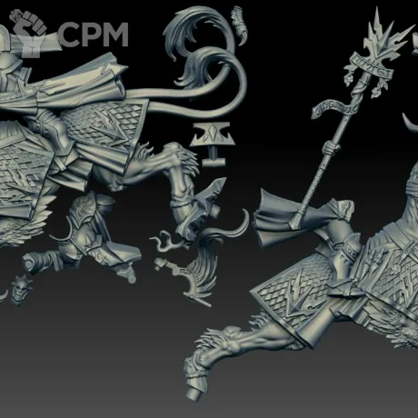 Описание картинки Lord-Arcanum on Gryph-charger (Scan) от AxeL's Forge по цене 1 100руб | Свободный Рынок Миниатюр - СРМ