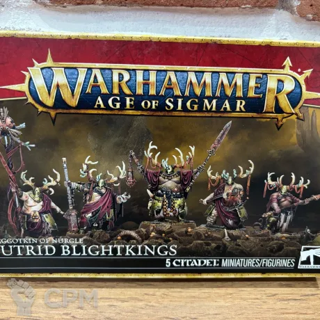 Описание картинки Putrid Blightkings от WarhammerBaby по цене 6 100руб | Свободный Рынок Миниатюр - СРМ