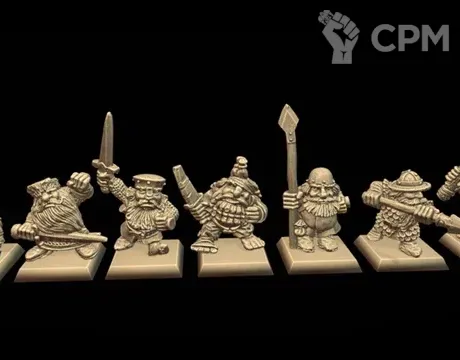 Описание картинки Empire Dwarfs Warriors - Скан - 7 Штук от MrMetalHorror по цене 700руб | Свободный Рынок Миниатюр - СРМ
