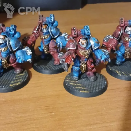 Описание картинки Space Marines Aggressors от GoglbMoglb по цене 2 000руб | Свободный Рынок Миниатюр - СРМ
