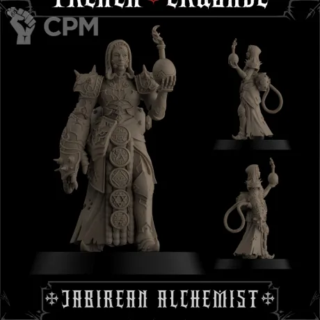 Описание картинки Jabirean Alchemist от Age of Printmar по цене 48руб | Свободный Рынок Миниатюр - СРМ