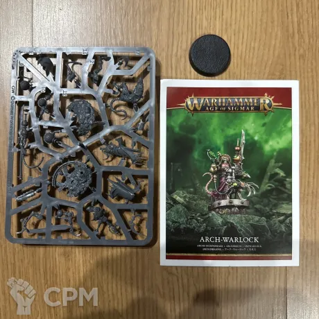 Описание картинки Arch-Warlock от zurdo по цене 3 500руб | Свободный Рынок Миниатюр - СРМ