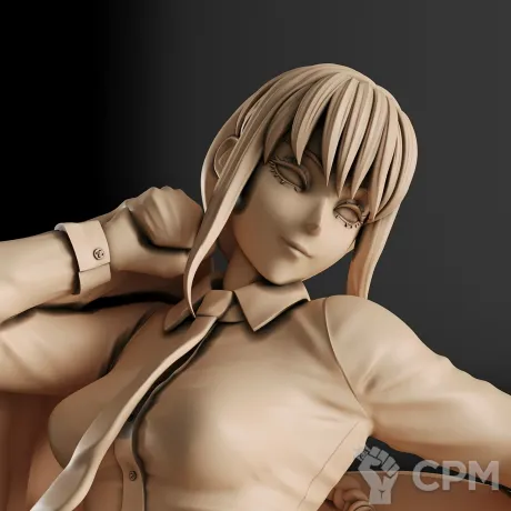 Описание картинки Makima Фигурка (Chainsaw Man) от GAS3TXD  по цене 4 200руб | Свободный Рынок Миниатюр - СРМ