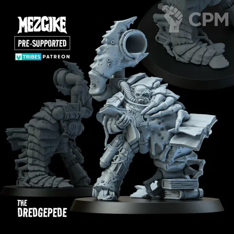 Описание картинки The Dredgepede от Age of Printmar по цене 312руб | Свободный Рынок Миниатюр - СРМ