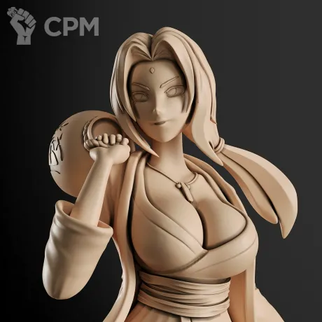 Описание картинки Tsunade Фигурка (Naruto) от GAS3TXD  по цене 3 900руб | Свободный Рынок Миниатюр - СРМ