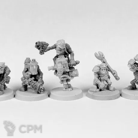 Описание картинки GOBLIN AIDES (Гроты помощники, маслёнки) от Oi!-Factory по цене 715руб | Свободный Рынок Миниатюр - СРМ