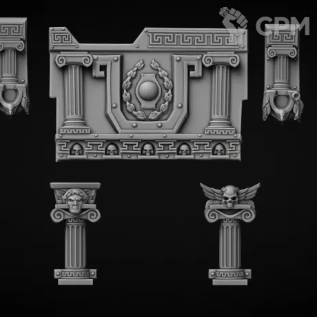 Описание картинки броня Imptek тип Romanus от Bazilevs по цене 845руб | Свободный Рынок Миниатюр - СРМ