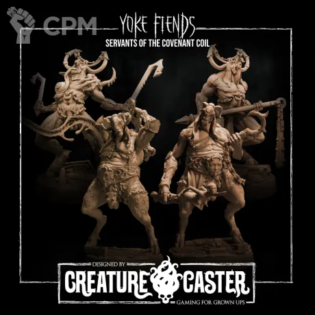 Описание картинки Yoke Fiends of the Covenant Coil от Manufactorum76 по цене 700руб | Свободный Рынок Миниатюр - СРМ