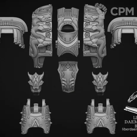 Описание картинки Armor model "Levi" type Hydra от Bazilevs по цене 1 095руб | Свободный Рынок Миниатюр - СРМ