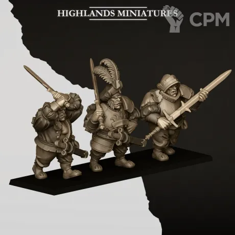 Описание картинки Sunland Ogres with Zweihander от 3DPrintClub по цене 210руб | Свободный Рынок Миниатюр - СРМ