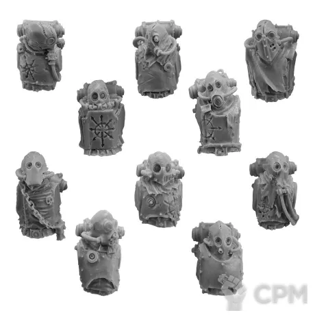 Описание картинки Renegade Militia 20 тел. от WastelandMiniatures по цене 400руб | Свободный Рынок Миниатюр - СРМ
